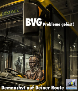 politischer Poster von Czeslaw Gorski - bvg problem